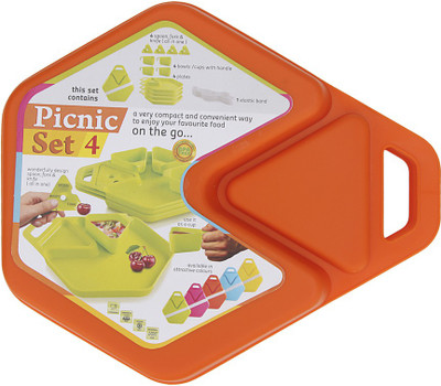 

Tuelip All in One 12 pcs Picnic Set-Orange