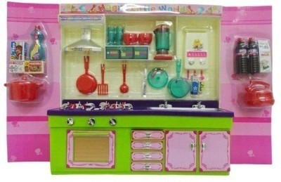 

Popular Modern Kitchen Set with Components with flashing light & Ic sound