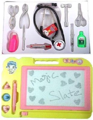 

New Pinch Doctor play set with magic slate ( multi color )