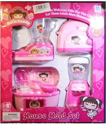 

Tickles Pink Home Apppliances Set for Kids 3 Years Plus