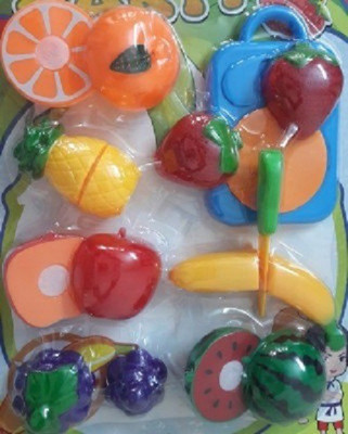 

Tinee FRUIT PARTY FOOD HEAVEN VEGETABLE FRUIT CHOPPINGKIT SET OF KIT (Set Of 8 Pcs ) FOR KIDS