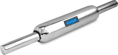 

Clytius Stainless Steel Construction Rolling Pin - Perfect for Pasta, Cookie, Pastry, Bakery, Fondant, Chapati Rolling Pin(Pack of 1)