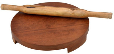

Onlineshoppee Rolling Pin & Board(Brown, Pack of 2)