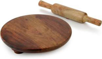 

Art N Crafts chakla belan Rolling Pin & Board(Pack of 2)