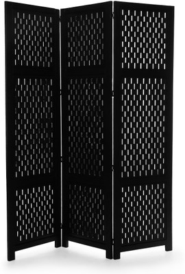 

Decorhand Engineered Wood Decorative Screen Partition(Free Standing, Finish Color - Black)