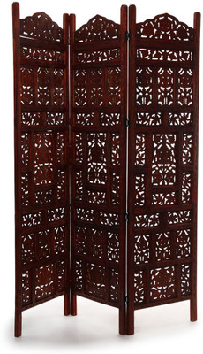

Decorhand Engineered Wood Decorative Screen Partition(Free Standing, Finish Color - Brown)