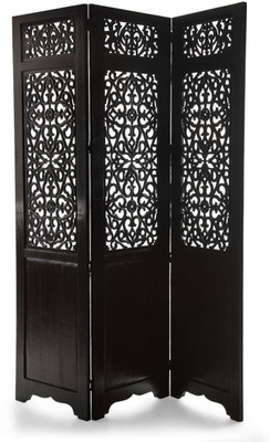 

Decorhand Engineered Wood Decorative Screen Partition(Free Standing, Finish Color - Black)
