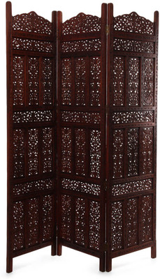 

Decorhand Engineered Wood Decorative Screen Partition(Free Standing, Finish Color - Brown)