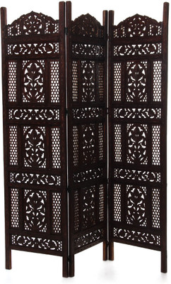 

Decorhand Engineered Wood Decorative Screen Partition(Free Standing, Finish Color - Brown)