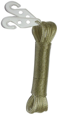 

DCS PVC Coated Steel Anti-Rust Wire Rope Multicolor(Length: 20 m, Diameter: 0.5 mm)