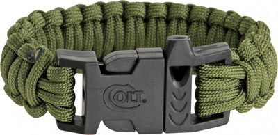 

Colt Colt Survival Paracord Bracelet Green(Length: 3.5 m, Diameter: 10 mm)