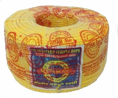 

Esskay Uttam PPRope Yellow(Length: 200 m, Diameter: 6 mm)
