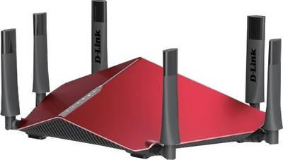 D-Link DIR-890L Ultra AC3200 Tri-Band Gigabit Wi-Fi Router (Red) 