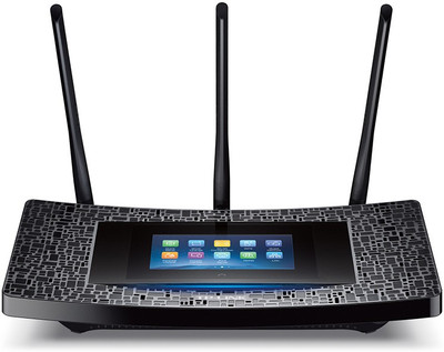 

TP-Link Touch P5 AC Touch Screen Wi-Fi Gigabit Router(Black)