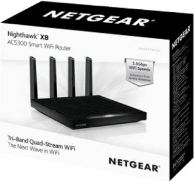Netgear R8500 AC5300 Mbps Tri Band Wi-Fi Router Router