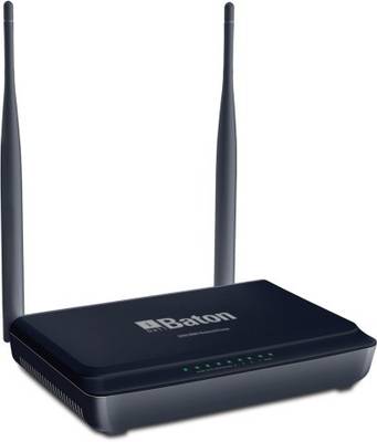 Iball iB-WRB300N Wireless 300M Mimo-N Router (Black) 
