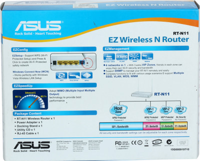 

Asus RT-N11 Router(White)