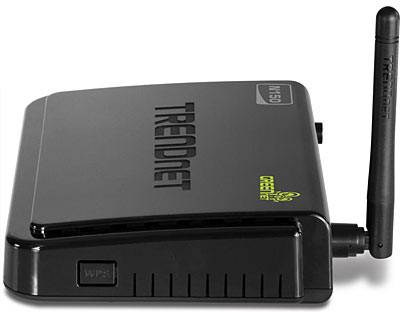 TRENDnet N150 Wireless Router (TEW-712BR) (Black) 