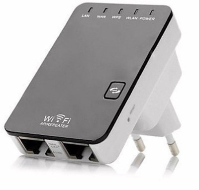 

Axcess EU Plug 2.4GHz 802.11 Wireless-N Mini WiFi Router AP Repeater Router(Black)