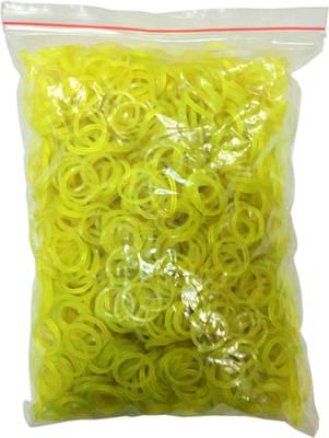 

Flexi Office Rubberbands yellow - 1/2 inch Diameter 1700 pcs Rubber Band(Pack of 1)
