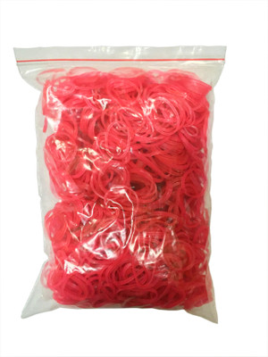 

Flexi Office Rubberbands Pink - 3/4 inch Diameter 1200 pcs Rubber Band(Pack of 1)