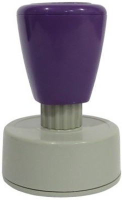 

ELEGANZA Self Inking Customised with clear impression Size: 40 mm Dia appropriate for organisation standard Pre-inked Rubber Stamp(Standard, Black, Blue, Purple, Red, Green)