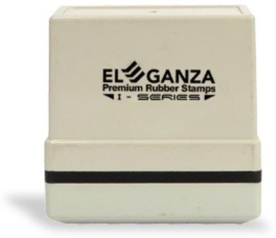 

ELEGANZA Self Inking Customised with clear impression Size: 45 x 12 mm appropriate for VAT of TIN or CST or CIN or No Pre-inked Rubber Stamp(Standard, Black, Blue, Purple, Red, Green)