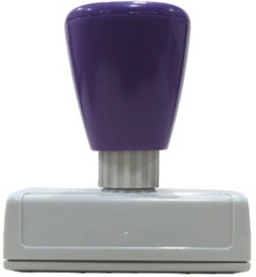 

ELEGANZA Self Inking Customised with clear impression Size: 50 x 19 mm appropriate for signatoty authority or address Pre-inked Rubber Stamp(Standard, Black, Blue, Purple, Red, Green)