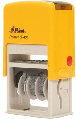 

Smart Stamp Shiny Self-Ink Paid With Date(4 mm, Black)