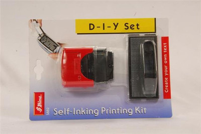 

Smart Stamp Shiny Self-Inking Stamp Kit(3 mm, Black)