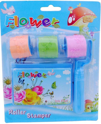 

Shoplorry RSR24 Roller Stamp(Small, Pink, Green, Orange)