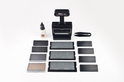 

Shiny Self-Inking Printing Self-making S-600 Rubber Stamp Kit(Medium, Black)