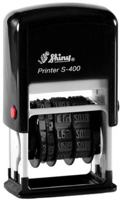 

Shiny S-400 Self Inking Stamp(Small, Blue)