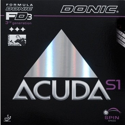 

Donic Acuda S1 Max Table Tennis Rubber(Black)