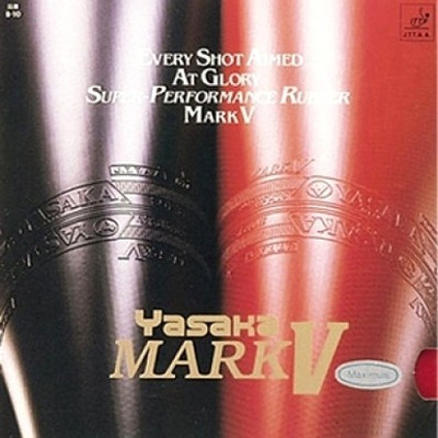 

Yasaka Mark V Max Table Tennis Rubber(Red)