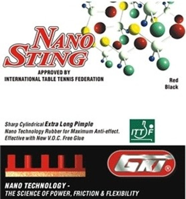 

GKI Nano Sting 1 mm Table Tennis Rubber(Red)
