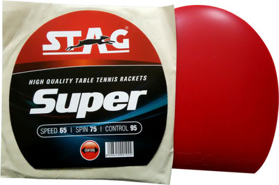 

Stag Super 1.8 mm Table Tennis Rubber(Red)