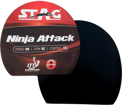 

Stag Ninja Attack 1.8 mm Table Tennis Rubber(Black)