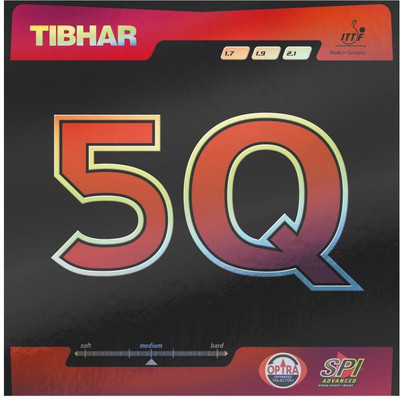 

Tibhar 5Q 2.1 mm Table Tennis Rubber(Red)