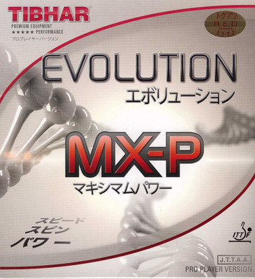 

Tibhar Evolution Mx-P 2.1 mm Table Tennis Rubber(Black)