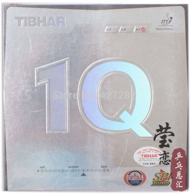 Tibhar 1Q 11.3 mm Table Tennis Rubber(Red)