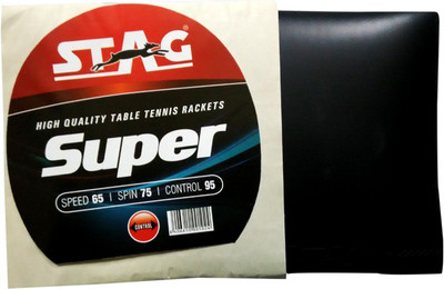 

Stag Super 1.8 mm Table Tennis Rubber(Black)