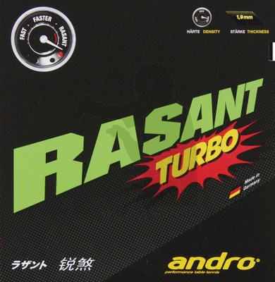 

Andro Rasant Turbo 2.1 mm Table Tennis Rubber(Black)