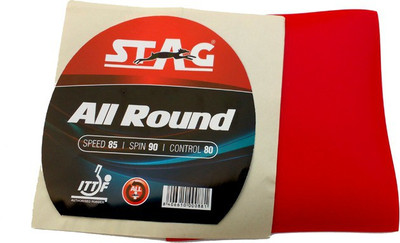 

Stag All Round 2 mm Table Tennis Rubber(Red)