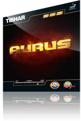 

Tibhar Aurus 11.3 mm Table Tennis Rubber(Black)