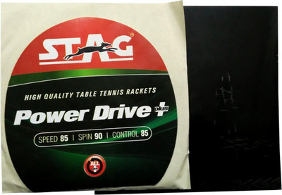 

Stag Power Drive Plus 1.8 mm Table Tennis Rubber(Black)