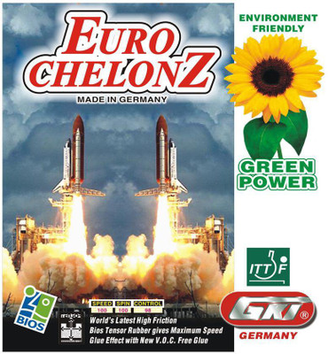 

GKI Euro Chelonz Max Table Tennis Rubber(Red)