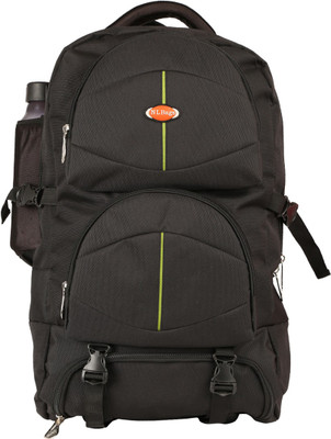

Nl Bags SB_ Black Sports Bag(Black, Rucksack)