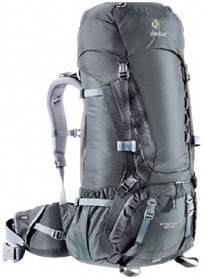

Deuter Aircontact 55 + 10 Rucksack - 55 L(Black)
