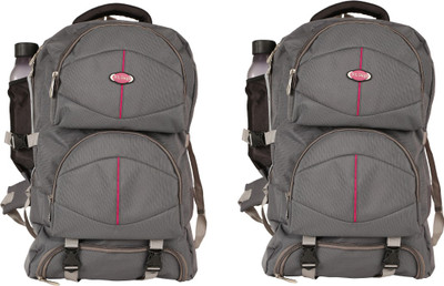 

Nl Bags TB-Grey::TB-Grey Rucksack - 40 L(Grey, Grey)